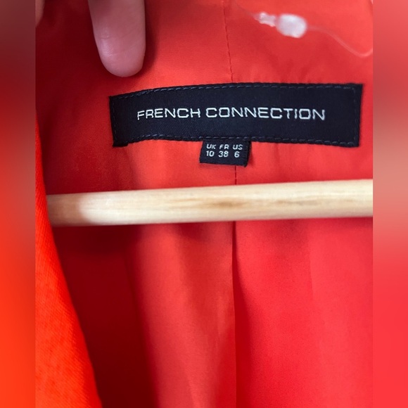 French Connection linen Blazer- size 6/ Mediun - Picture 4 of 8